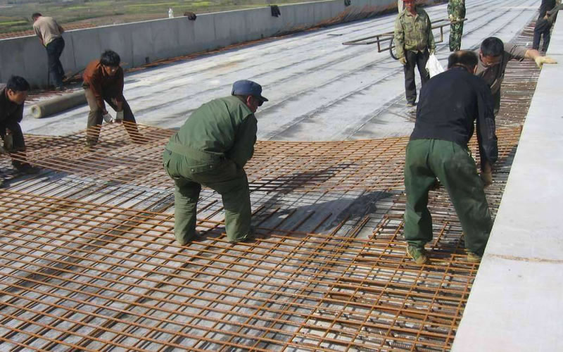 桥梁钢筋网使用案例